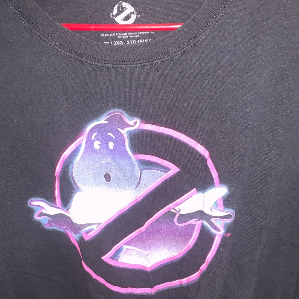 Ghostbusters Men's Black Graphic Tee